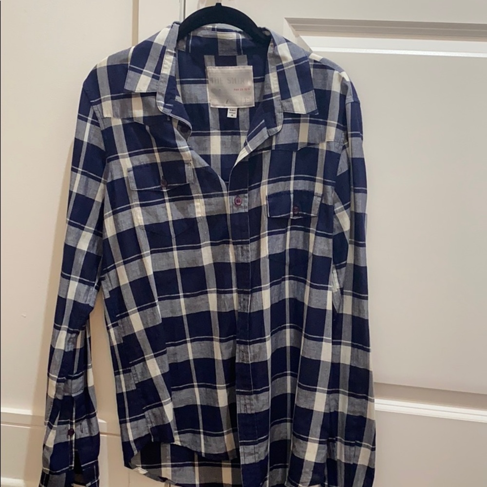 Plaid top
